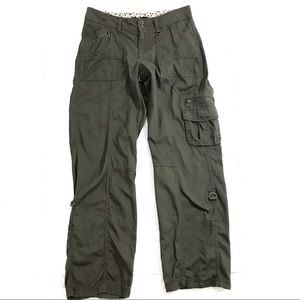 Convertible Dark Green Cargo Pants 